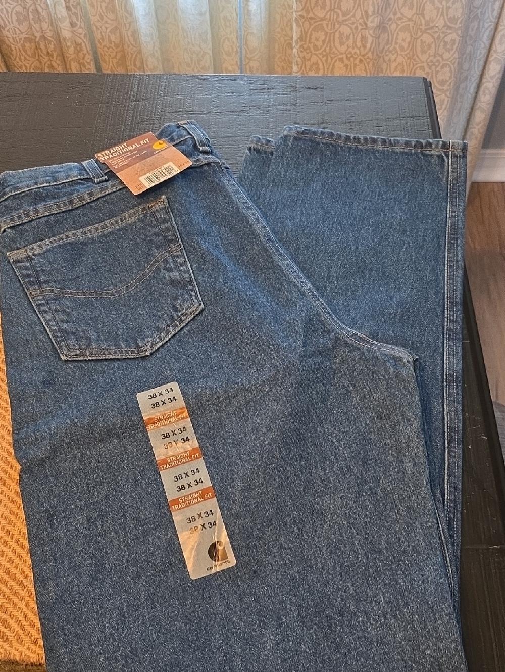 Carhartt Blue Relaxed Fit Men's Jeans